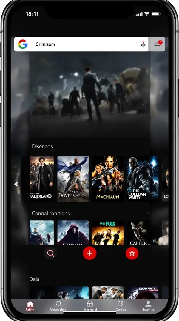 殇情影院 APP 手机界面预览